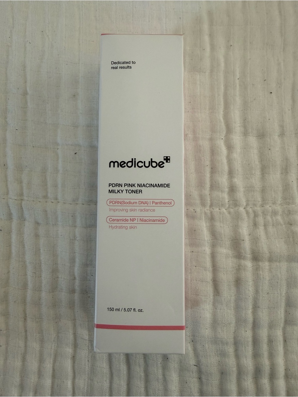 New Medicube PDRN Pink Niacinamide Milky Toner 150mL